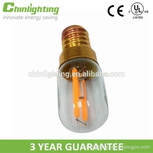 Hot selling E14 E12 T20 T22 led filament bulb led fridge bulb